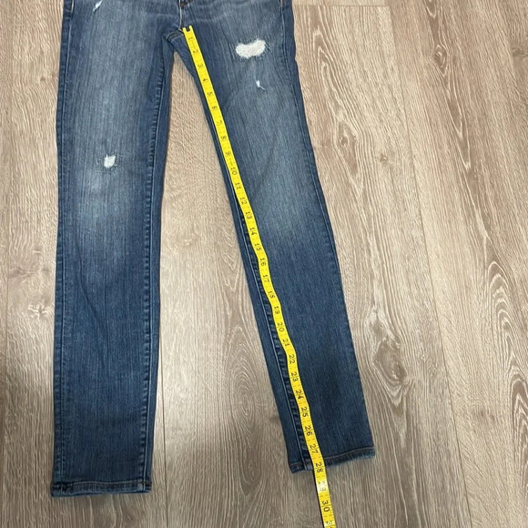 LOFT Modern Skinny Stretch Distressed Jeans 2P - Picture 6 of 14